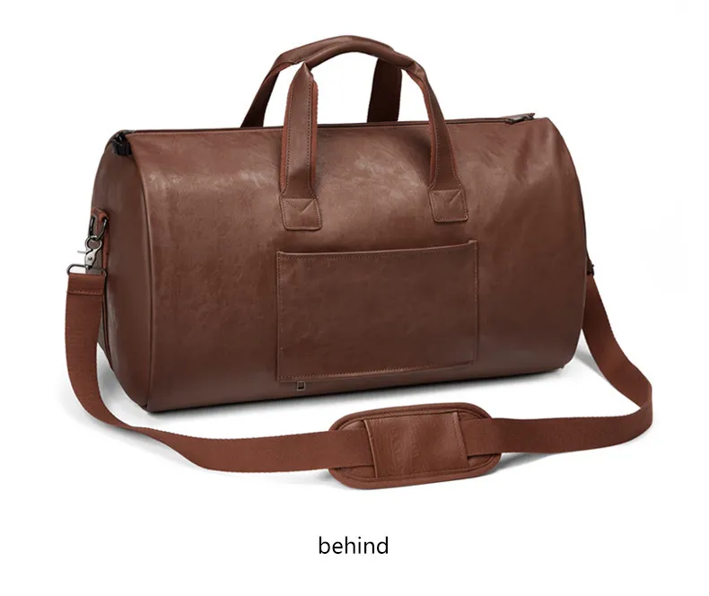 Travel Trolley Suit Bag Formal Carrying Crossbody Large Capacity Luggage Bag with Wheels