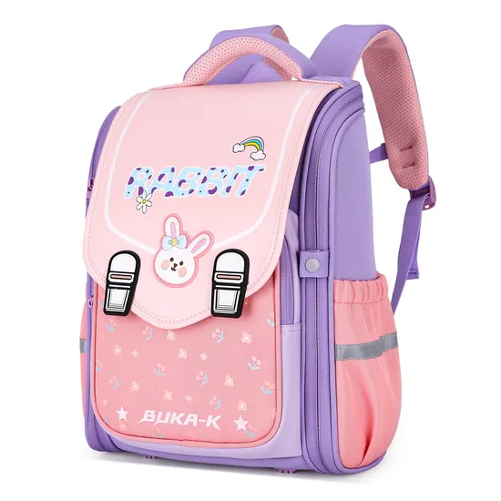 2024 Wholesale Primary School Students′ School Backpack Lightweight Reduced Load and Backbone Protection Children′s School Backpack