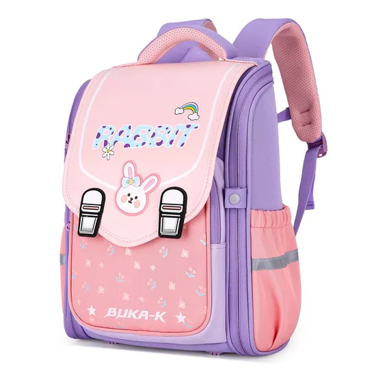 2024 Wholesale Primary School Students′ School Backpack Lightweight Reduced Load and Backbone Protection Children′s School Backpack