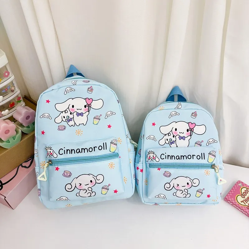 New Kindergarten School Backpack Cute Large Capacity Nylon Letter Lightweight Children&prime;s Backpack
