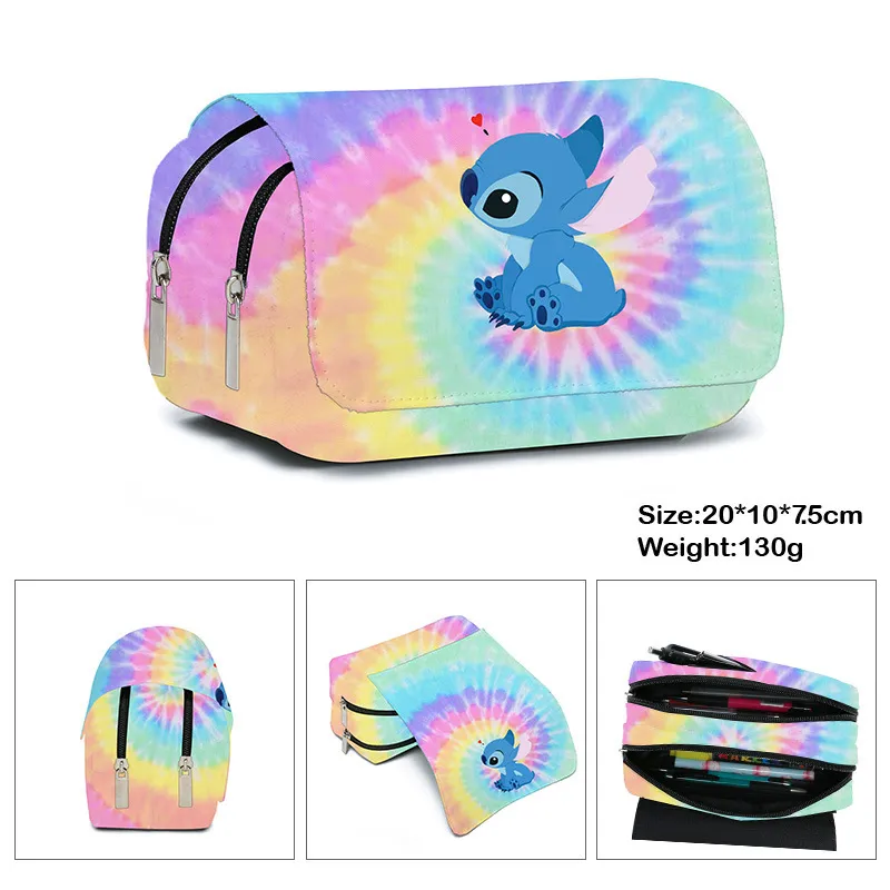 Large Capacity Cartoon Stationery Storage Box for Kindergarten Students Pencil Case Pouch