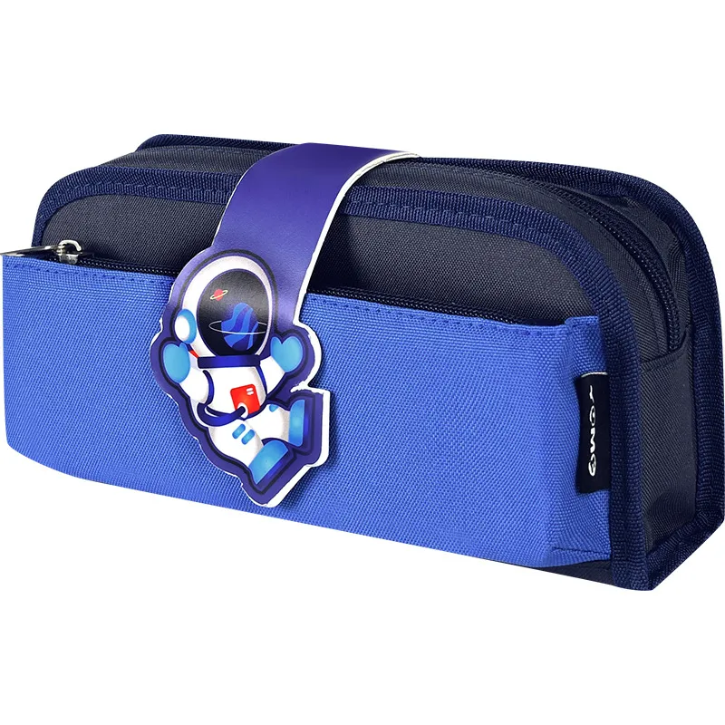 Pencil Case Elementary School Stationery Bag Multi-Layer Large Capacity Strawberry Bear Penci Case Pouch