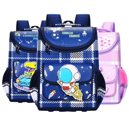 2024 New Children′s School Backpack Primary School Waterproof Children′s School Backpack