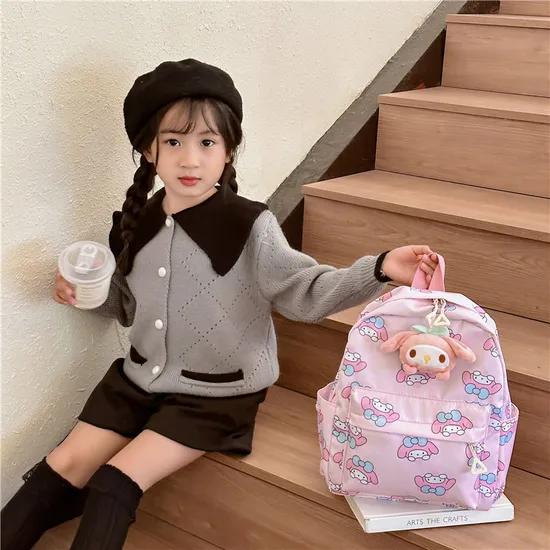 Children′s New Mini Cute Cartoon Fashion Backpack Kindergarten Backpack