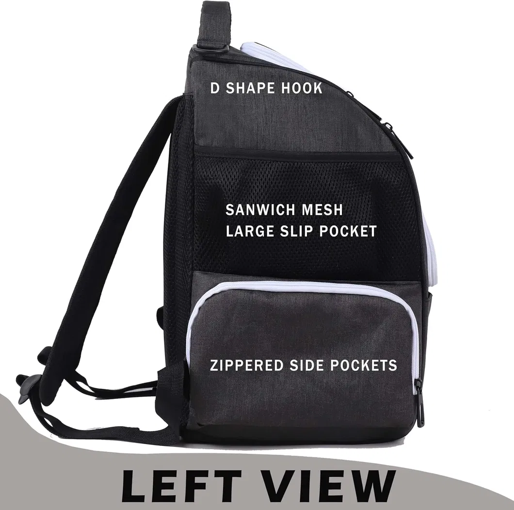 Frisbee Golf Discgolf Backpack Discs Huck Pack Multi-Functional Dividers Tactical Grip Disc Golf Backpack