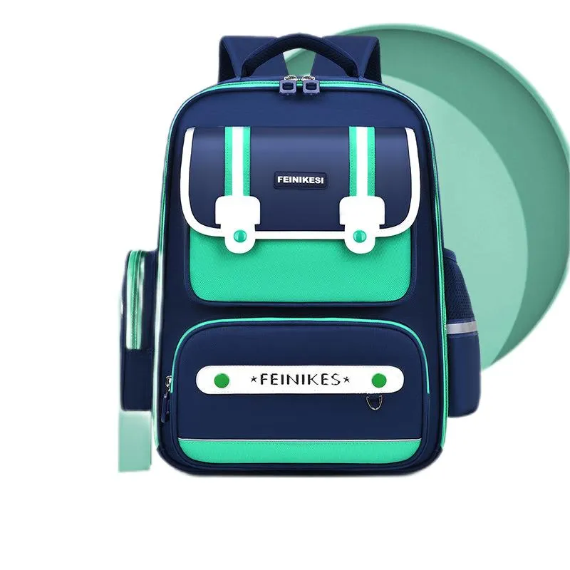 Children&prime;s Printed Logo Backpack School Bag Elementary School Student Backpack
