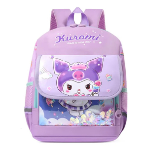 New Kolomi Lightweight Backpack for Kindergarten Oxford Cloth Large Capacity Load Reducing Backpack for Elementary School Students
