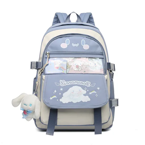 Kuromi Backpack for Girls Ins Elementary School Students Large Capacity Backpack