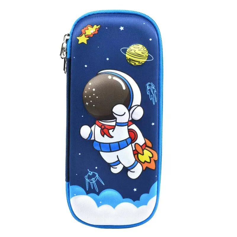 Creative Large Capacity Student Canvas Pencil Case with a Cute Multi-Functional Stationery Ccase