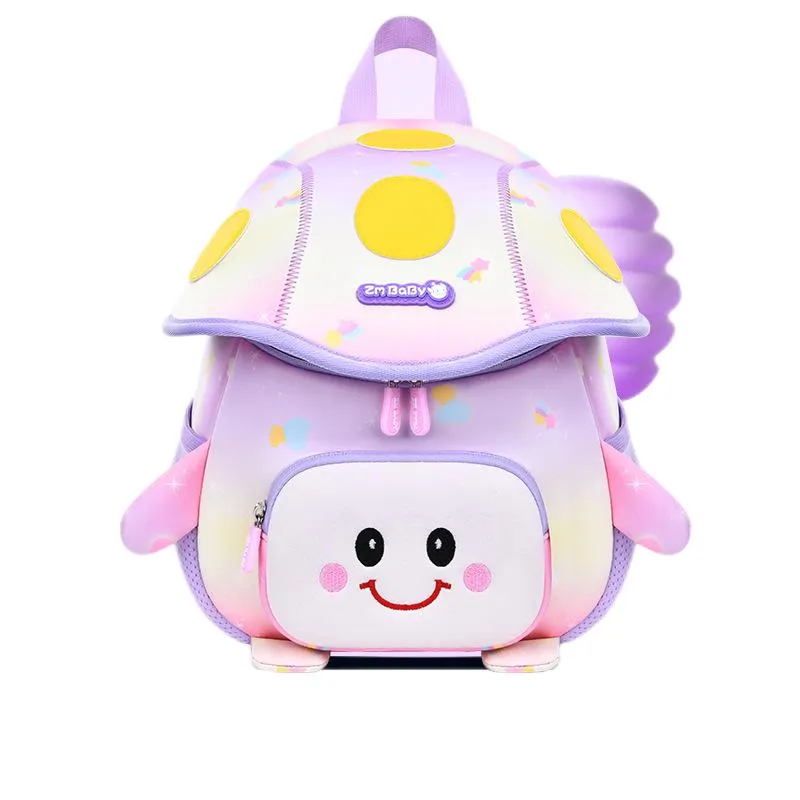 New Kindergarten Cartoon Backpack Lightweight Mini Diving Material Small Bag for Children Backpack