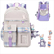 New Primary School Student School Bag Cute Girl′s School Bag Lightweight Casual Backpack