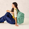 New Arrival Large Capacity Casual Elegant Nylon Fiber Sewing Thread Solid Color Backpack