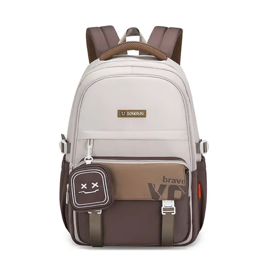 New Student Backpack with Fresh and Contrasting Colors for Elementary Middle and High School Students