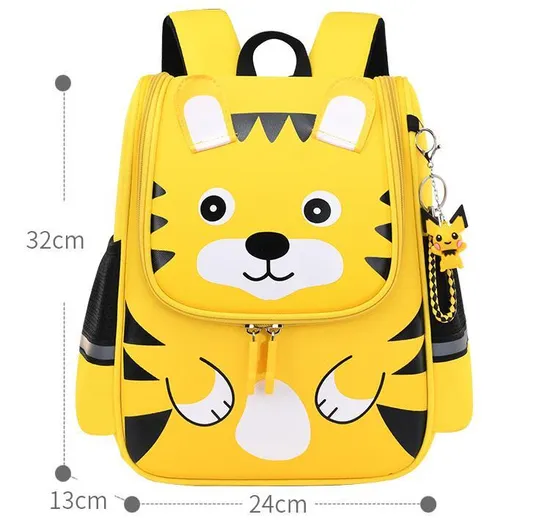 New Cartoonbackpack Cute Baby Shoulder Lightweight Boys and Girls Kindergarten Small Backpack