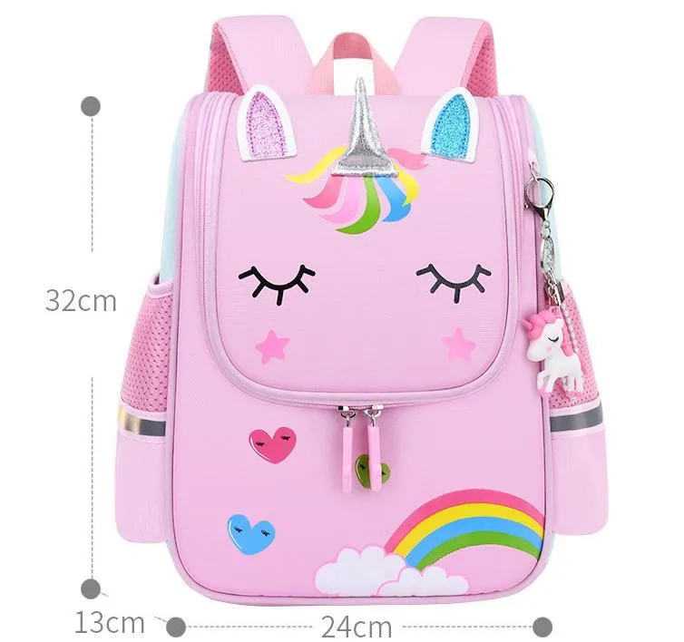 New Cartoonbackpack Cute Baby Shoulder Lightweight Boys and Girls Kindergarten Small Backpack