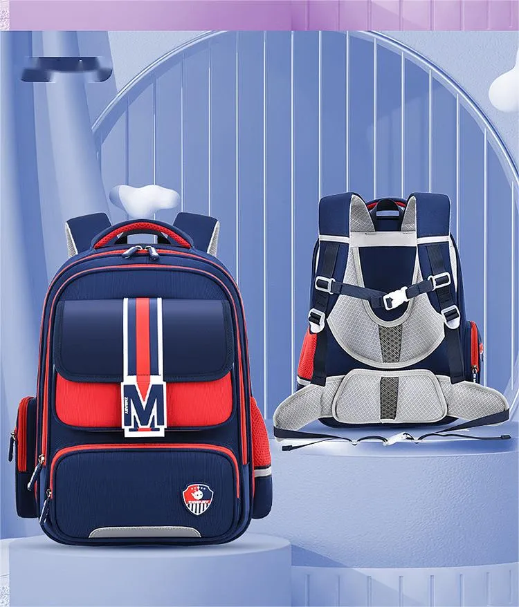 Factory Customized Wholesale of Primary School Students Backpacks Large Capacity Children&prime;s Backpacks