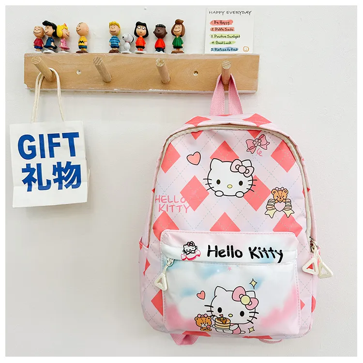 New Creative Backpack Lightweight Large Capacity Cartoon Cute Kindergarten Backpack