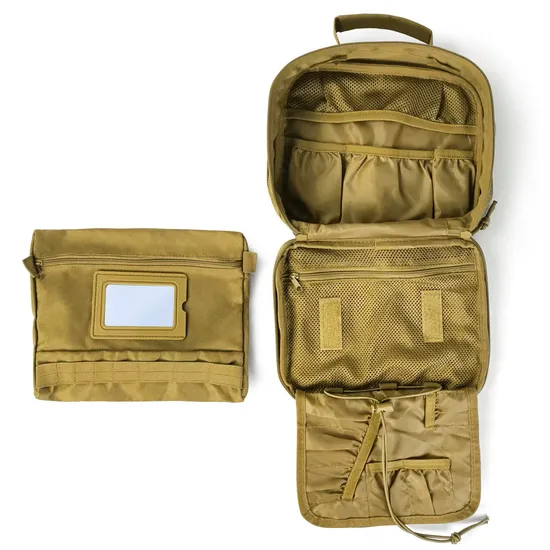Outdoor Camping Waterproof Toiletry Bags Universal Kit Bag with Medical Supplies Molle Combat Tactical Handbag