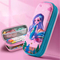 New 3D Pencil Case Double-Layer Primary Large Capacity Stationery Bag
