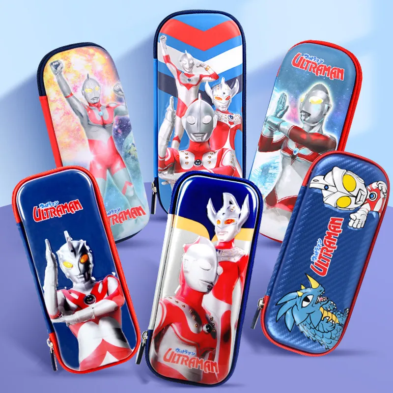 3D Large Capacity Stationery Box Elementary Cartoon EVA Pencil Case Pencil Pouch