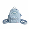 New Children′s Backpack Lightweight Nylon Embroidered Bag Large Capacity Crossbody Handheld Creative Backpack