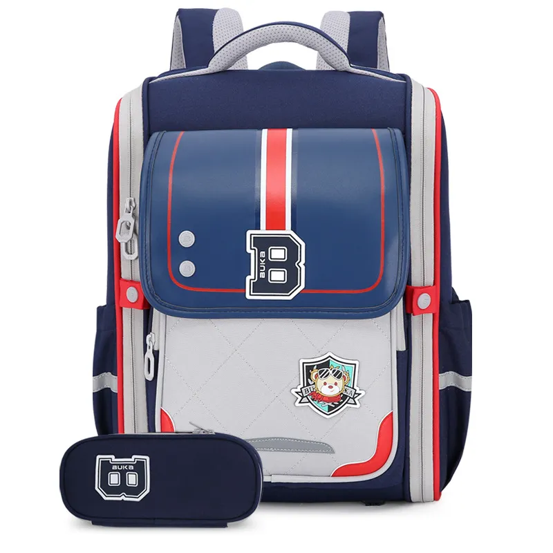 High Quality Large Capacity Stress Relieving Backpacks for Boys and Girls Shoulder Protectors School Students Backpack