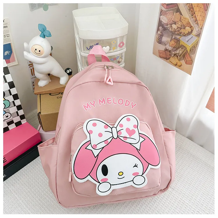 New Children&prime;s Backpack Cute Cartoon Doll Boys and Girls Book Bag Lightweight and Large Capacity Backpack