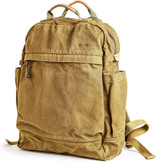 Retro Canvas Outdoor Waterproof Mountaineering Travel Backpack