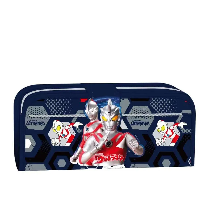 Student Pencil Case Cartoon Stationery Bag Man&prime;s Large Capacity Multi-Layer Pencil Case Pouch