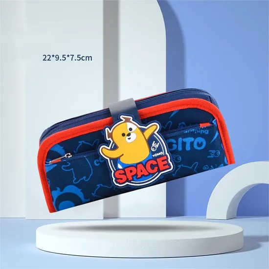 Multifunctional Pencil Case Cartoon Stationery Bag Man′s Large Capacity Pencil Case Pouch