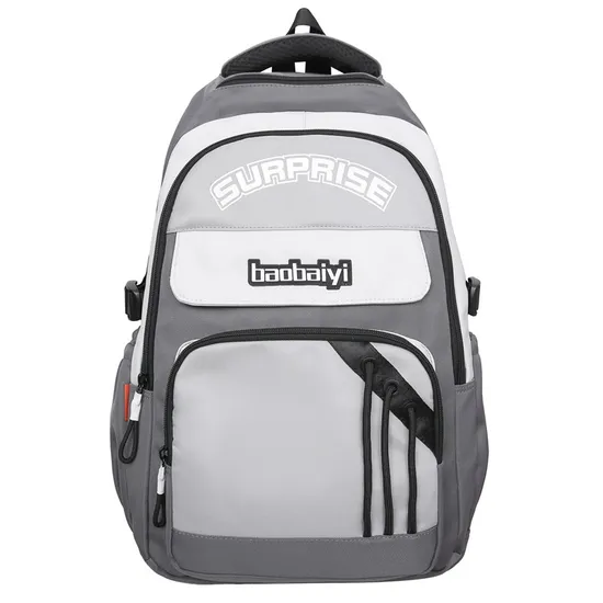 Large Capacity Travel Backpack Multifunctional Campus Backpack for Male and Female Students in Middle and High Schools