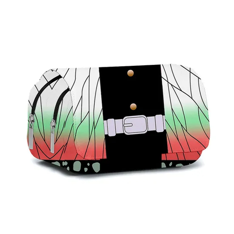 Double Layered Pencil Case with Large Capacity Cartoon Stationery Storage Box for Elementary School Students Pencil Pouch