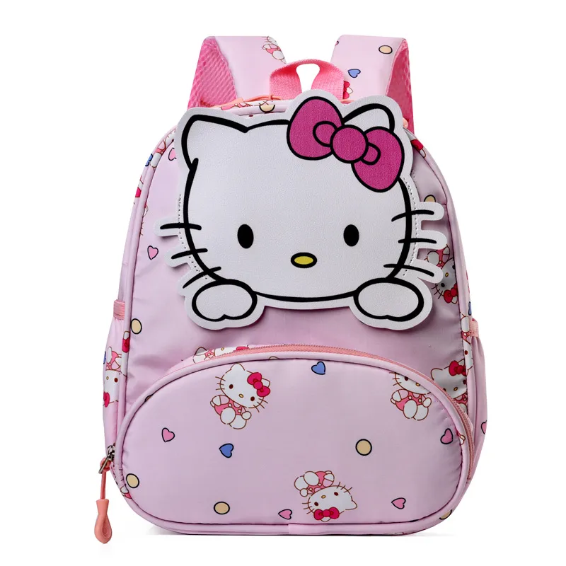 New Elementary School Backpack Girl Cute Cartoon Large Capacity Oxford Cloth Lightweight Backpack