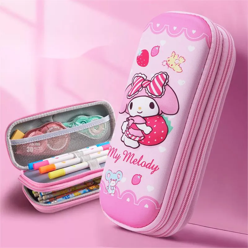 Elementary School Pencil Case Stationery Box Large Capacity Pencil Case Children&prime;s Pencil Case Pencil Pouch