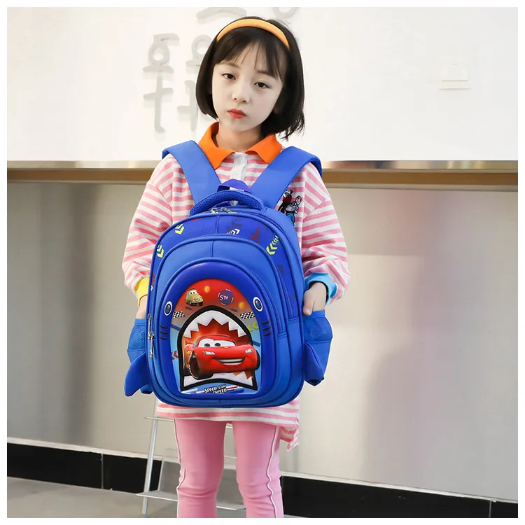 Wholesale of New Cartoon Backpacks for Elementary School Students Spider Man 3D Children&prime;s Backpack
