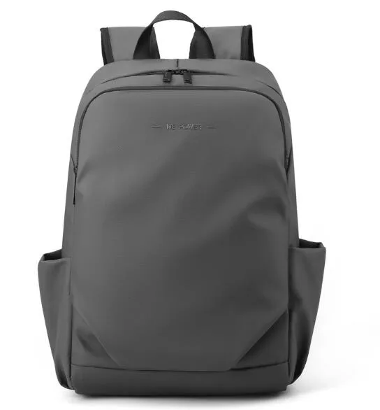 Custom Business Waterproof Laptop Bags School Travel USB Charging Men Smart Backpack