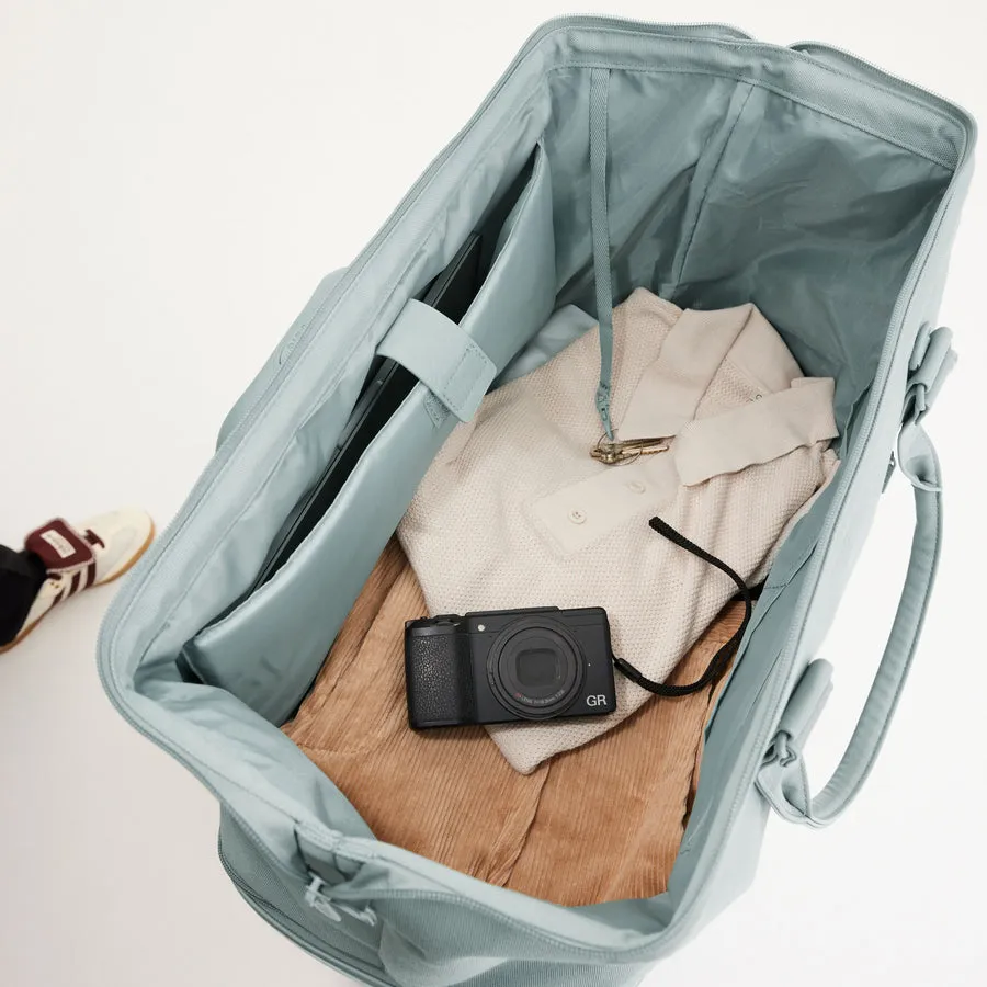 Custom Size Logo Unisex Canvas Travel Duffel Duffle Weekender Tote Bag with Shoulder Strap Bottom Shoes Compartment