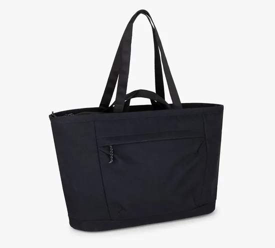 Custom Logo Polyester Foldable Zipper Bag Nylon Foldable Shopping Bags