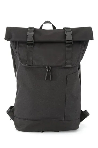 Waterproof College School Bag Carry on Casual Computer Backpack Roll Top Laptop Backpack
