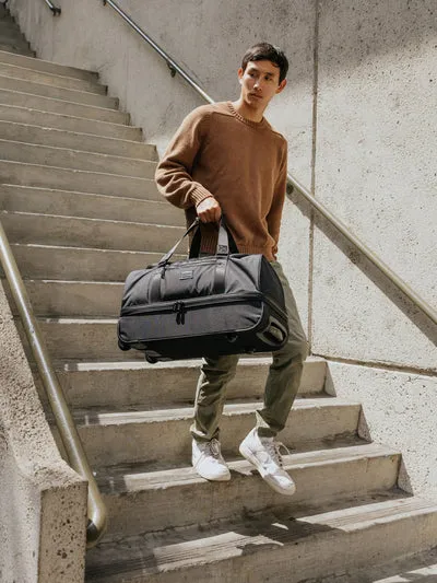 2024 New Travel Carry-on Foldable Business Suitcase Trolly Duffle Waterproof Trolley Luggage Boarding Bag