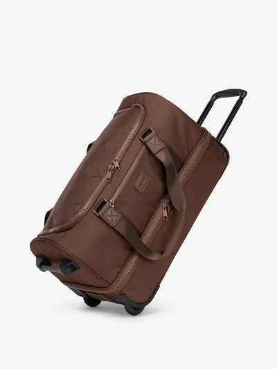 Water-Resistant Heavy Duty Durable Rolling Wheeled Trolley Duffel Bag
