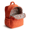 Diamond Embroider Thread Cotton Backpack Unisex College Student Schoolbag Leisure Backpack
