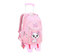 New Design Fashion Print Kids Trolley Backpack Trolley Bag