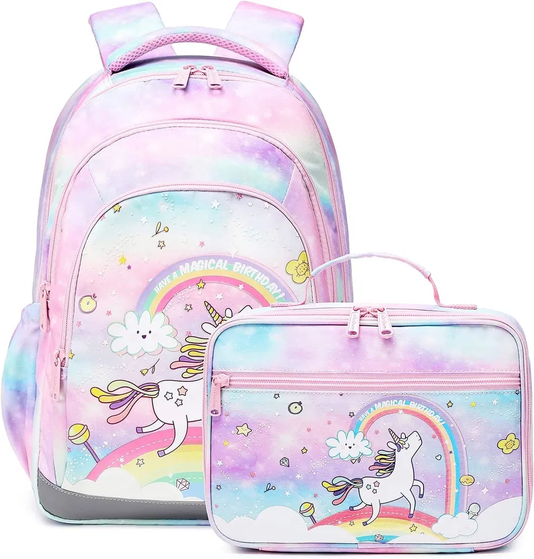 School Backpack Kids Set-with Lunch Bag &Cooler Bag Student Backpack