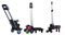 Cartoon Detachable Children Trolley School Bag with Three Wheel Spiderman Trolley Backpack