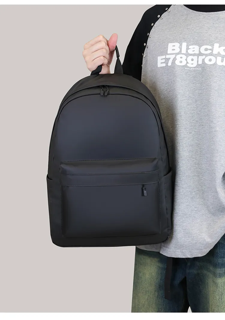 Factory Leather Film Leisure Backpack Lightweight Business Computer Backpack