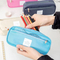 Creative Custom School Student Zipper Canvas Pencil Case Large Capacity