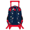 3 in 1 Children Custom Student Backpack Set Wheel Trolley School Bag with Lunch Bag