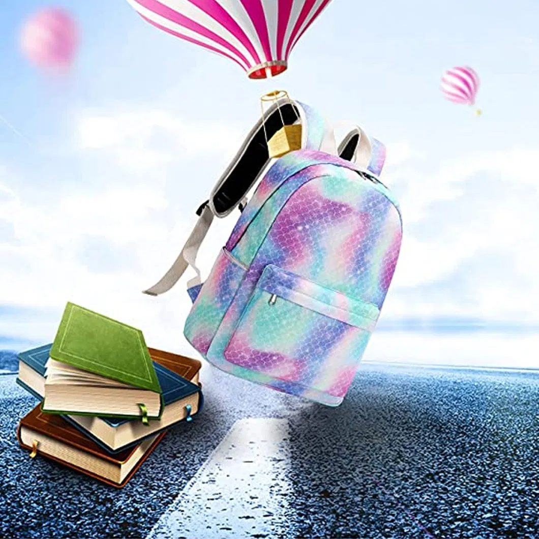 Durable High Quality Student Backpack Large-Capacity Polyester Girls Backpack