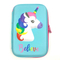 Cute Unicorn Pencil Case School Girls Toddler Hardtop Pencil Pouch EVA Pen Box for Kids Schools &amp; Offices
